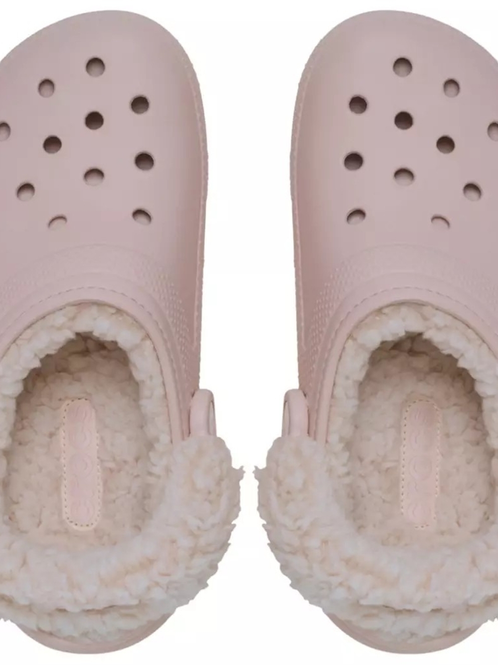 Crocs Cozy Fleece-Lined Pink Clogs